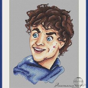 Cross Stitch Pattern &quot;Games of Thrones, Ramsey Bolton&quot; DMC Cross Stitch Chart Needlepoint Pattern Embroidery Chart Printable PDF