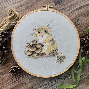 Cross-stitch scheme Dear friend Embroidery pattern PDF