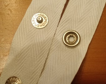 Snap Tape for Sew-It-Yourself Sanitary Pads - Metal Snaps