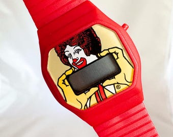 Vintage 1980's Collectible Ronald Mcdonalds Unisex Wrist