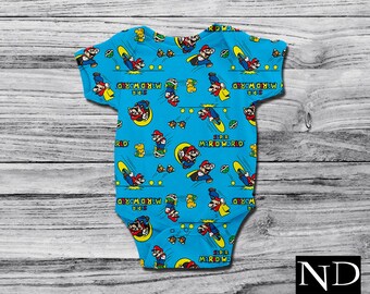 super mario baby clothes