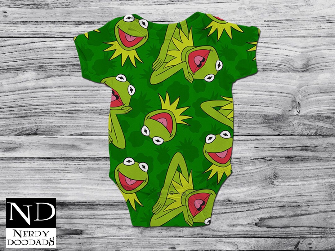 Cartoon Puppet Inspired Baby Bodysuit Cartoon Character Baby Etsy