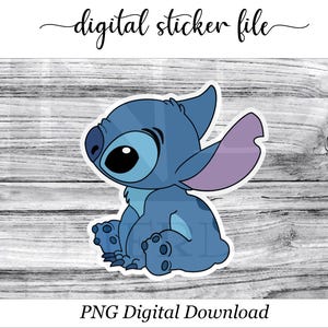 Kawaii Aufkleber, süße Alien Aufkleber, Cartoon Alien Aufkleber, blaue Alien Aufkleber, Journal & Tagebuch Aufkleber, Auto Aufkleber, digitaler Download