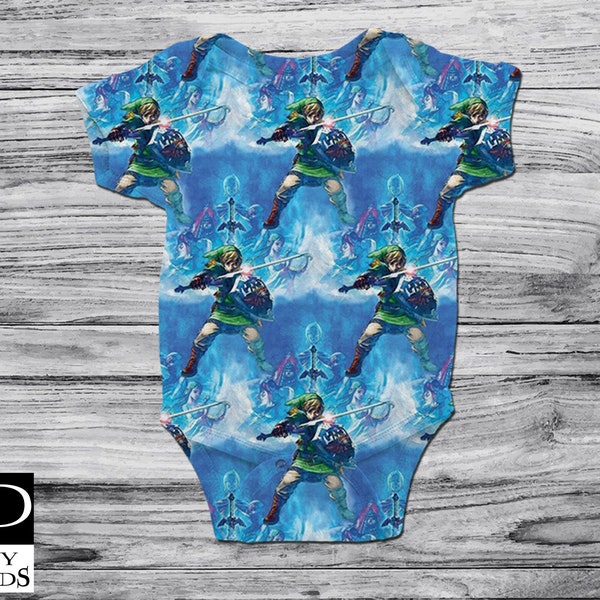 Video Game Inspired Baby Bodysuit, Newborn Gifts, Baby Shower Gifts, Cute Nerdy Gifts, Nerdy Baby Bodysuits, Nerdy Baby Gifts, Fun Gifts