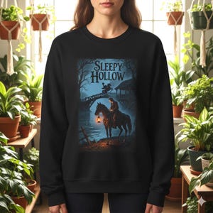 Gothic Sleepy Hollow Sweatshirt: Headless Horseman Crewneck