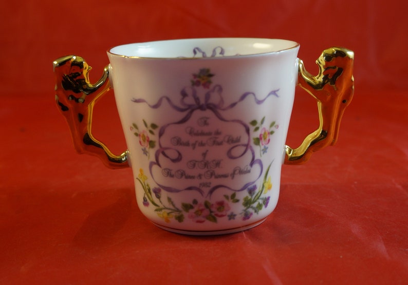 Paragon Loving Cup for Birth of HRH Prince William 1982