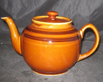 Sadler Brown Betty 6 Cup Teapot