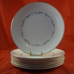 Lot of 8 Salad Plate Royal Doulton Fine Bone China CORONET