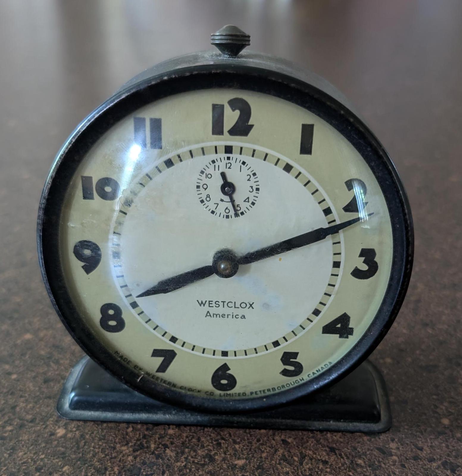 ウエストクロックス社 1950 westclox ウォールクロック 掛け時計 ウエストクロックス社 1950 westclox ウォールクロック 掛け時計