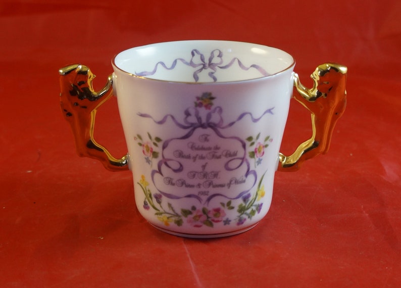 Paragon Loving Cup for Birth of HRH Prince William 1982
