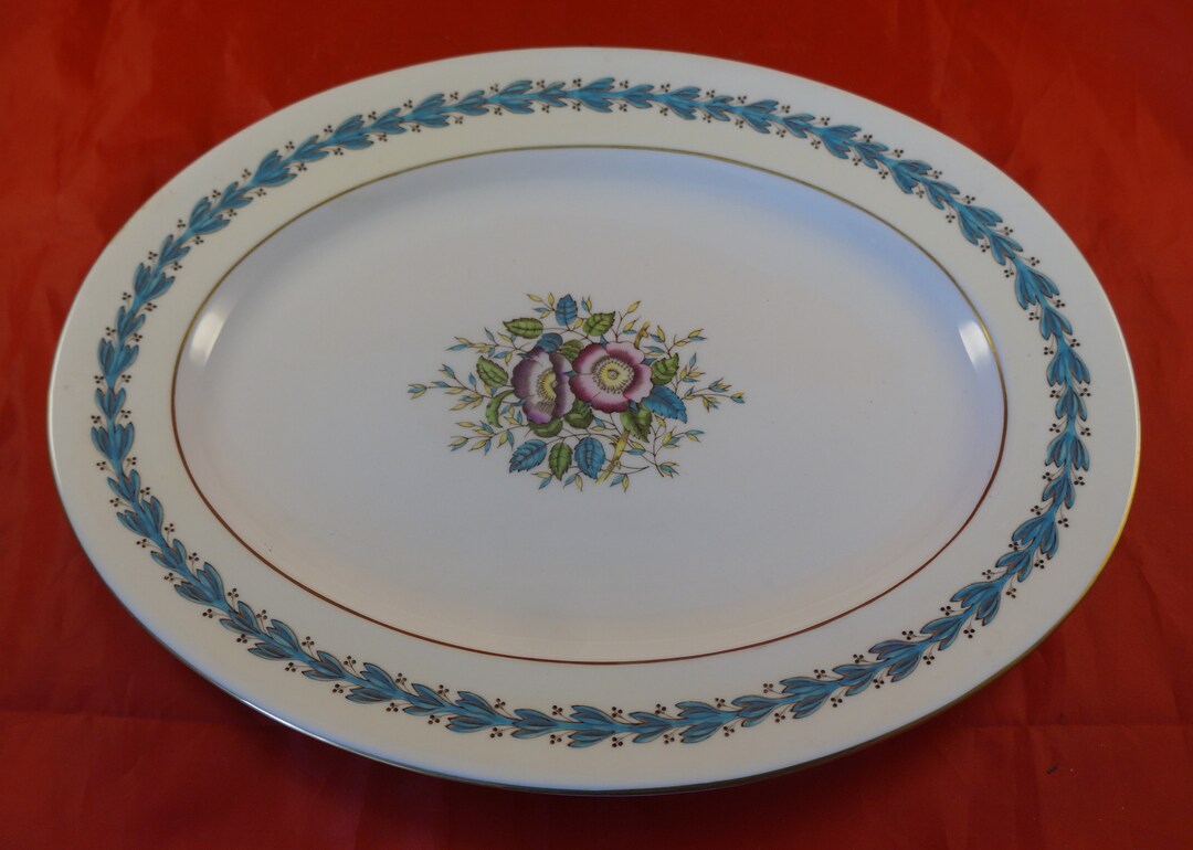 Wedgwood Fine Bone China 15 Inch Platter in the Westland Etsy