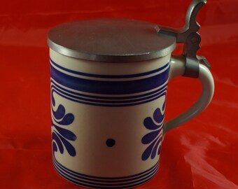 Rosenthal Studio Line Tankard with Blue Design