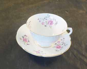 Collingwood Fine Bone China Cup et soucoupe Roses Roses