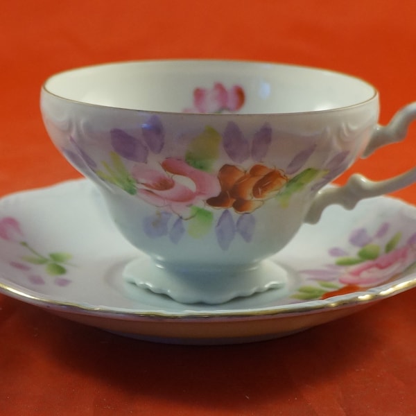 Made in Occupied Japan Cup e Saucer Trimont Cina