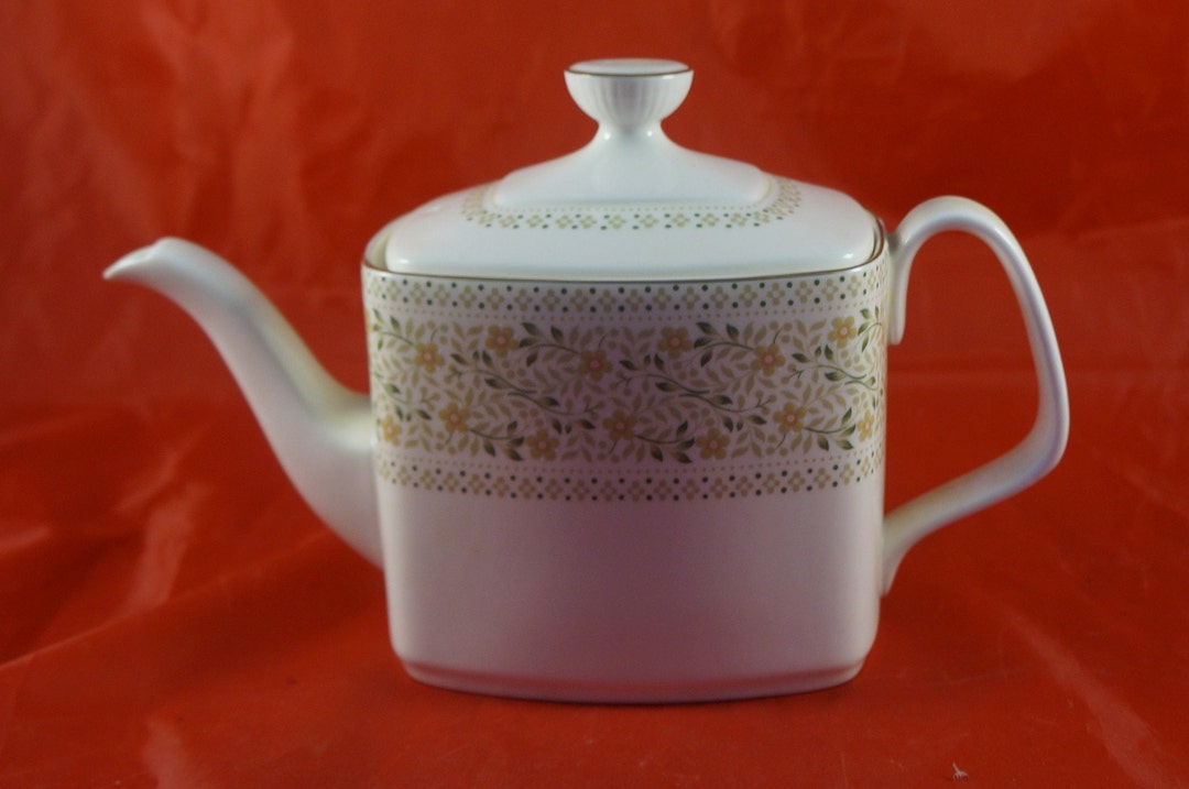Royal Doulton Fine Bone China Teapot Paisley Pattern Etsy