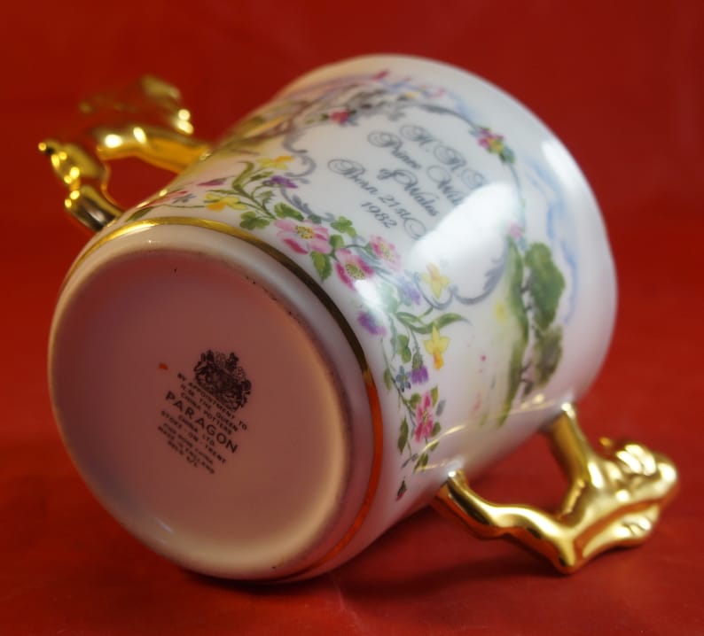 Paragon Loving Cup for Birth of HRH Prince William 1982