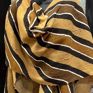 Mudcloth Shawl, Abstract Mudcloth, Bogolan Shawl, Ethnic Shawl