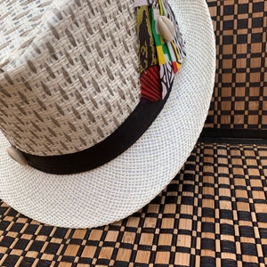 Fedora, African Hat, Stingy Brim, Men Hats, African Fedora
