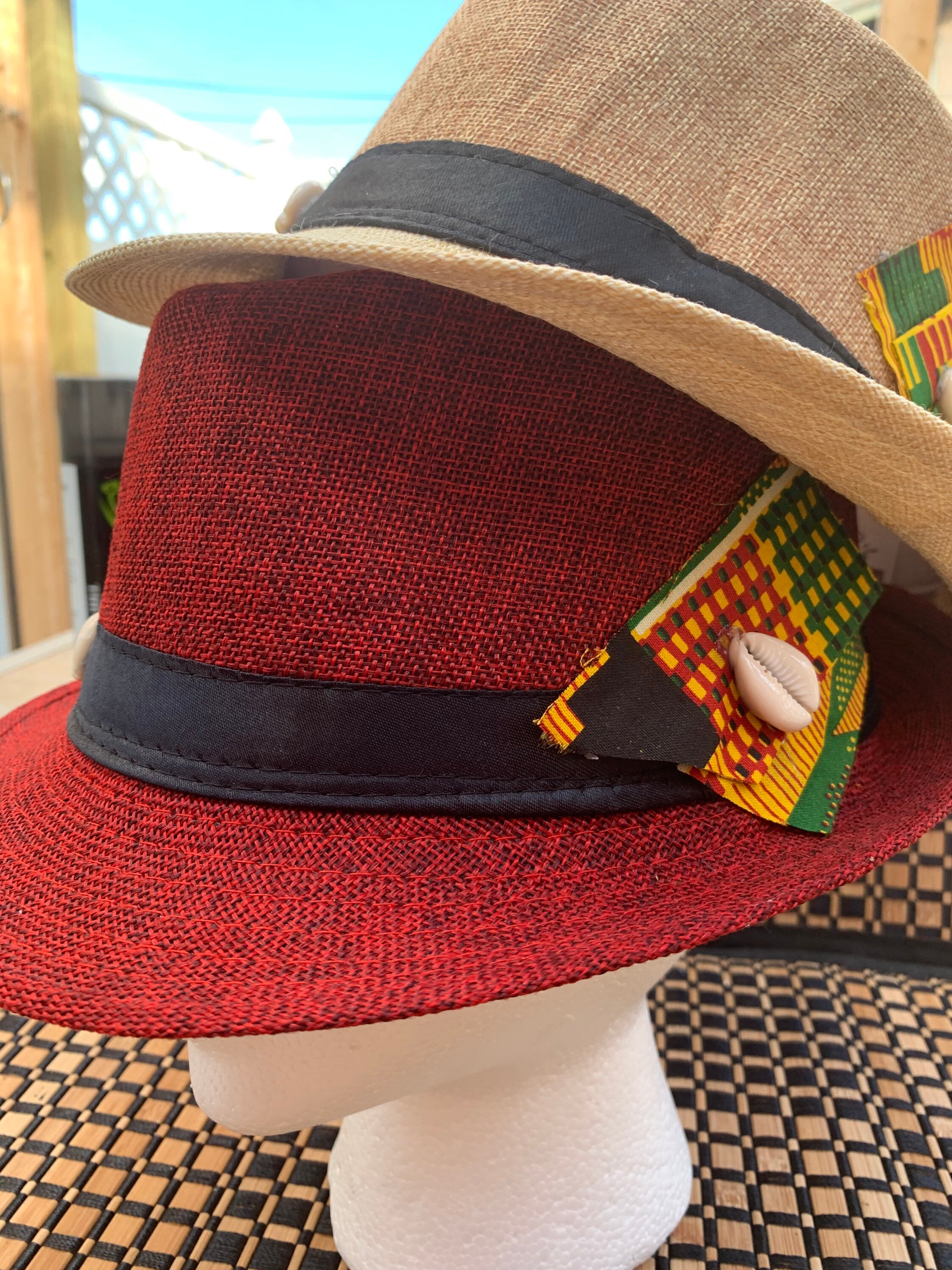 Fedora African Fedora African Hat African Brim Kufi Etsy