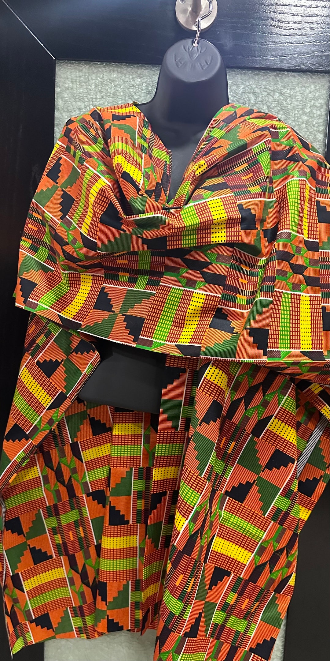 kente cloth shawl