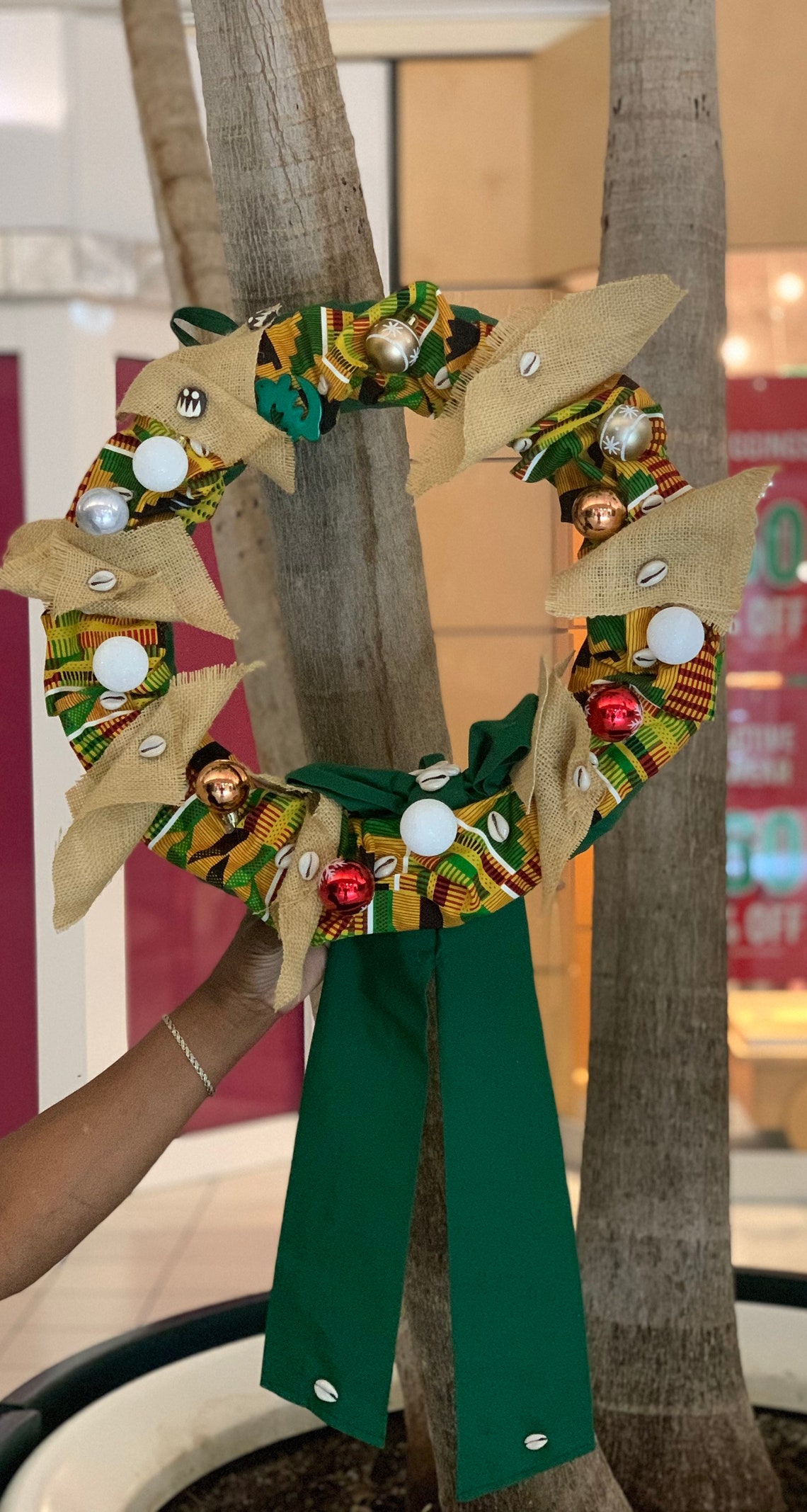 African Wreaths African Christmas Wreath Kwanzaa Kwanzaa Etsy