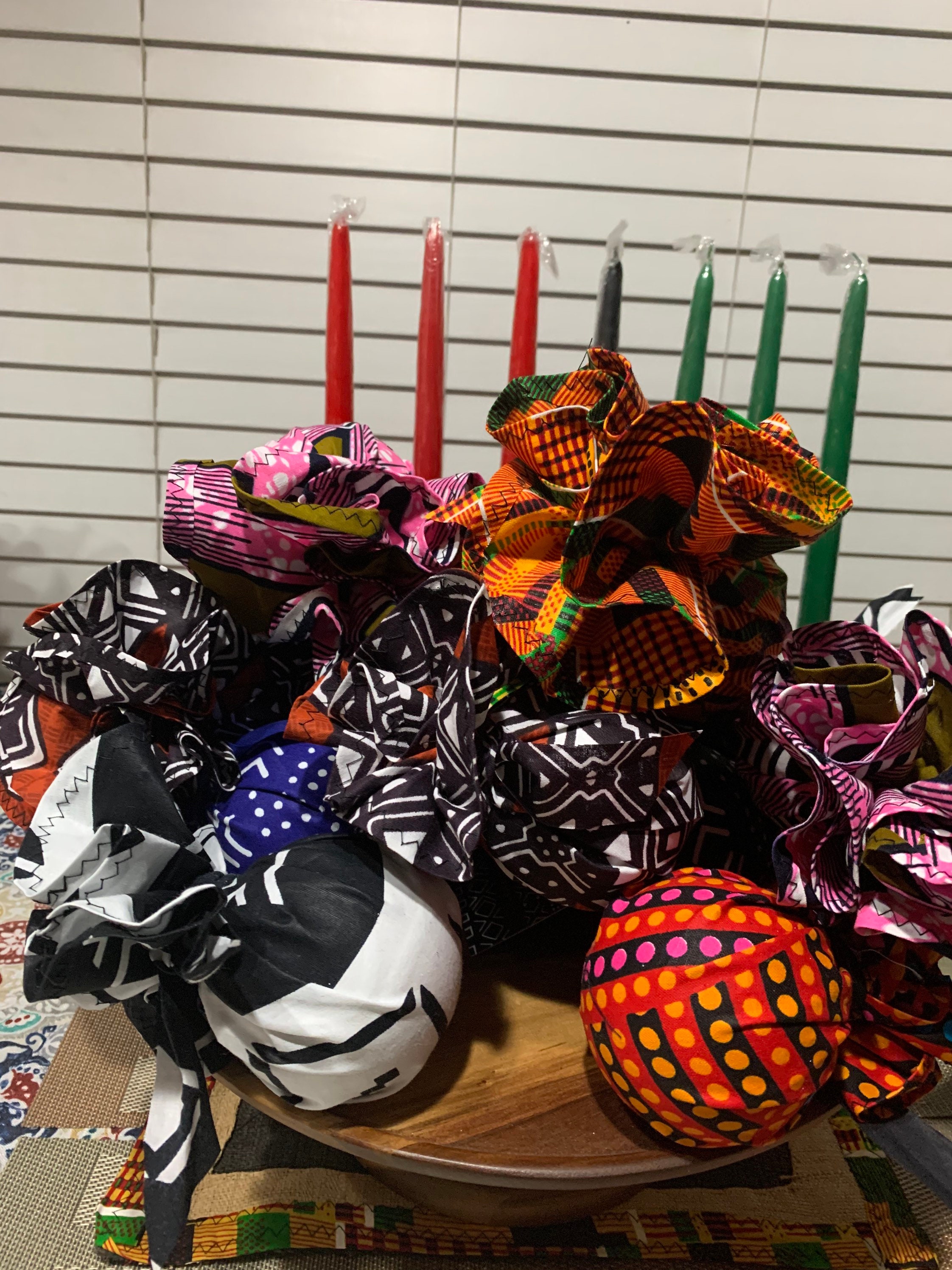 Dozen Christmas Decorations African Decorations Kwanzaa  Etsy