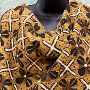 Bogolan Shawl, African Shawl, African Poncho. Shawl, Bogolan Cape,  Ethnic Jacket,