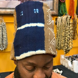 Locs Hat, Tam, Dreadlocks Hat, Roots Hat, Mudcloth Hat, Rasta Hat ...