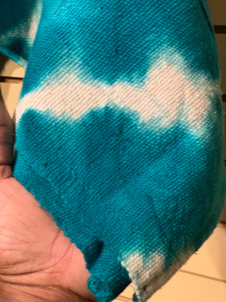 Mudcloth Shrug African Shrug Turquoise Shrug Tye Dye Shrug Etsy