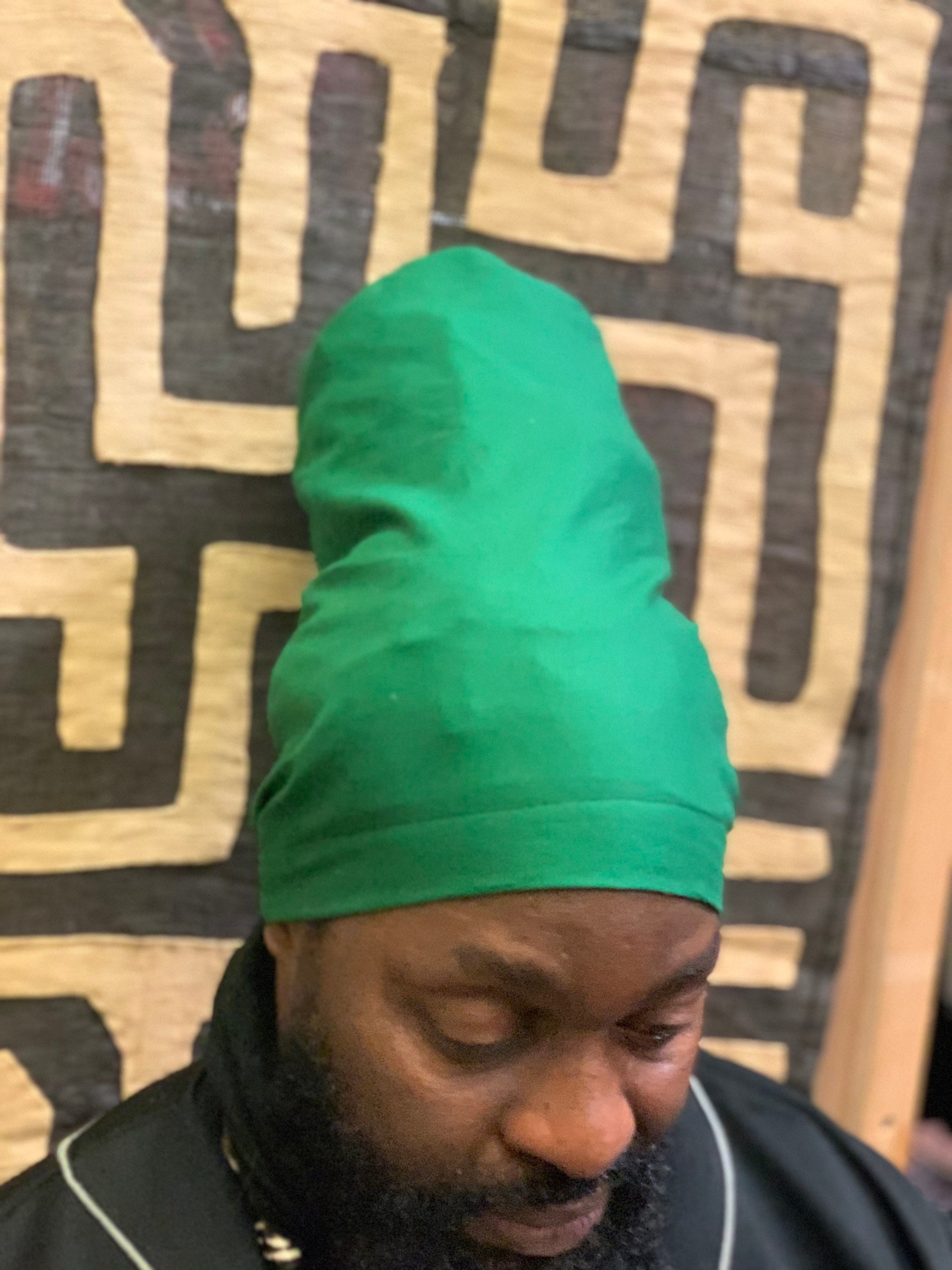 Chef Hat Green Locs Hat Dreadlocks Hat 