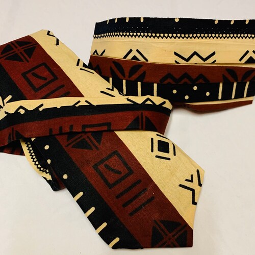 kente cloth necktie