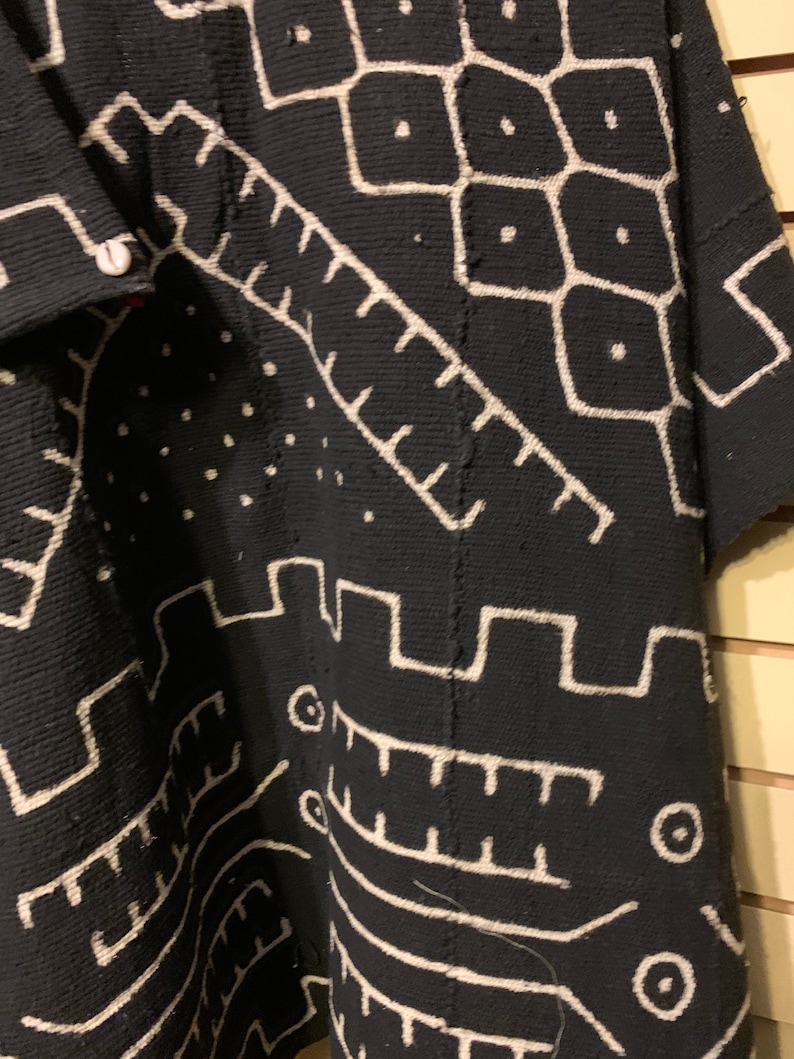 Mango Sundae Mudcloth / Bogolan Shawl