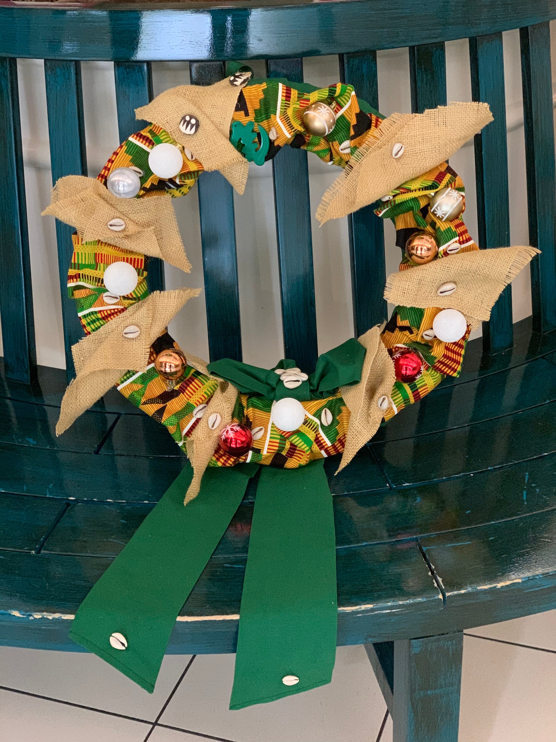 African Wreaths African Christmas Wreath Kwanzaa Kwanzaa Etsy