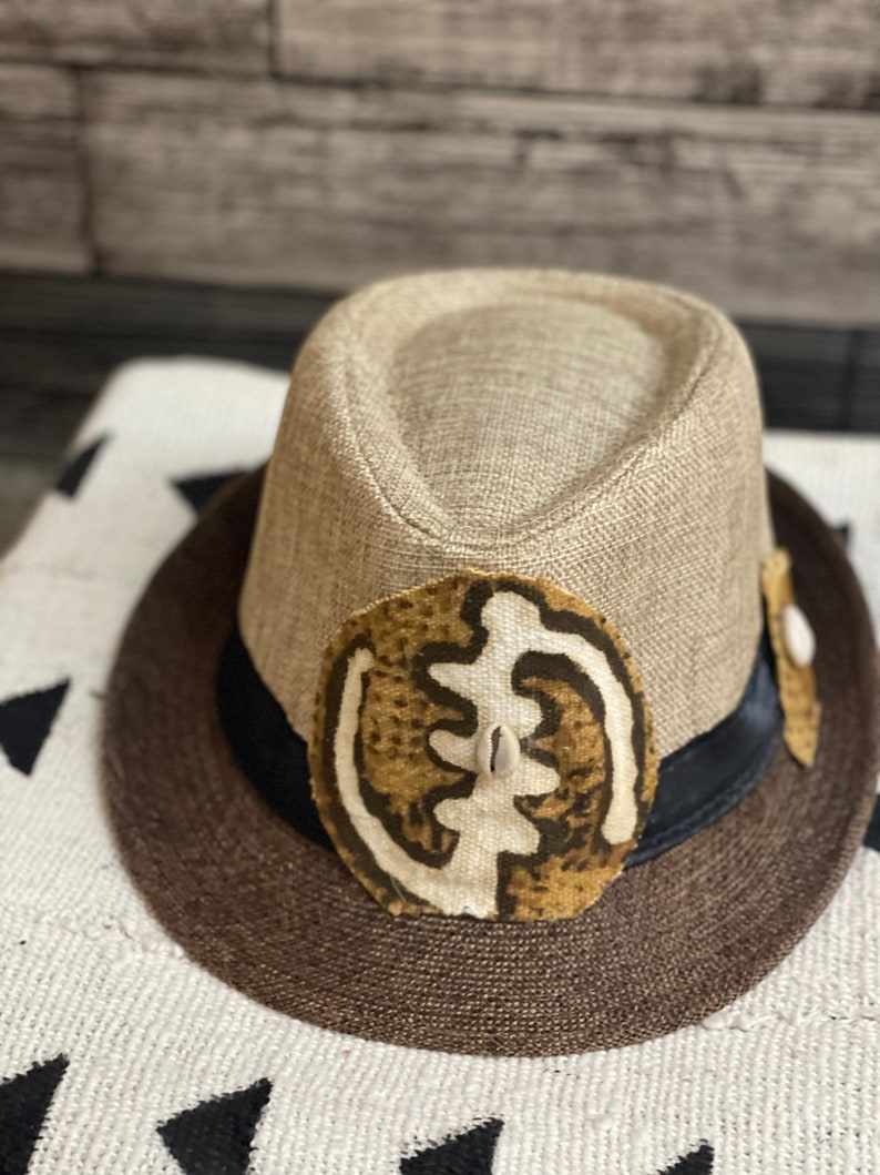 Gyname Fedora Ethnic Hat African Hat Unisex Fedora - Etsy