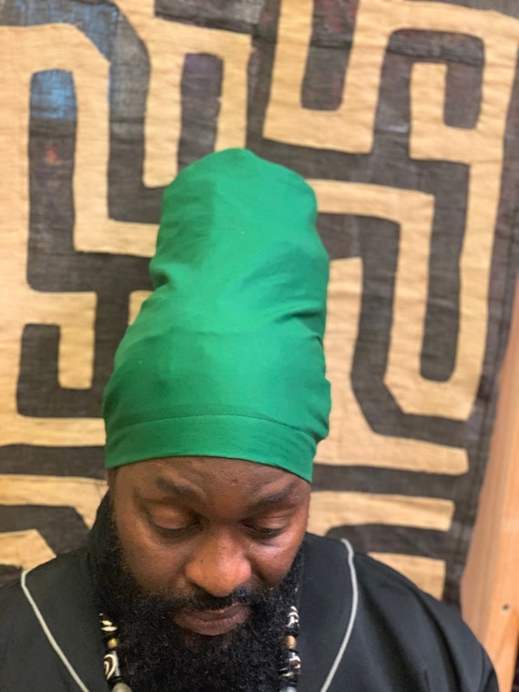 Chef Hat Green Locs Hat Dreadlocks Hat 