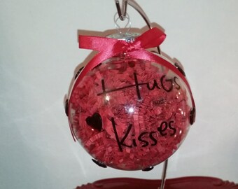 Hugs and Kisses Ornament