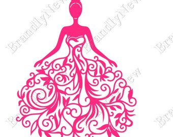 Free Free Wedding Dress Lace Svg 929 SVG PNG EPS DXF File