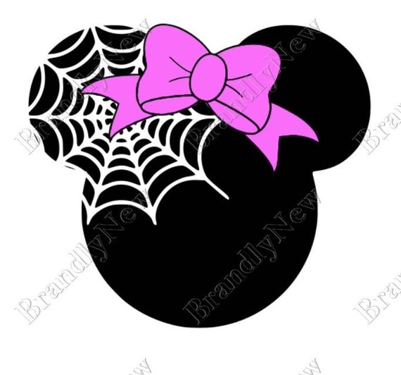Download Minnie Mouse Spider Web Design Svg Png Jpeg Download Etsy