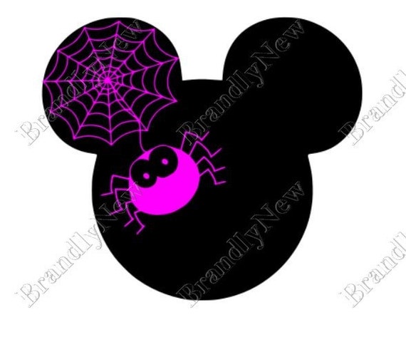 Download Mickey Mouse Spider Web Design Svg Png Jpeg Download Etsy