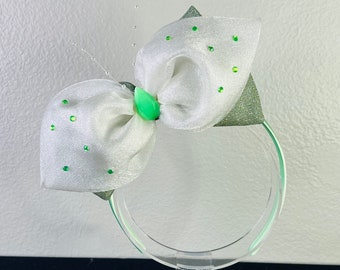 Tiana (The Princess and the Frog) headband, Disney headbands. Tiana headband.