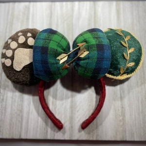 Brave Inspired Ears - Disney Ears - Merida Ears