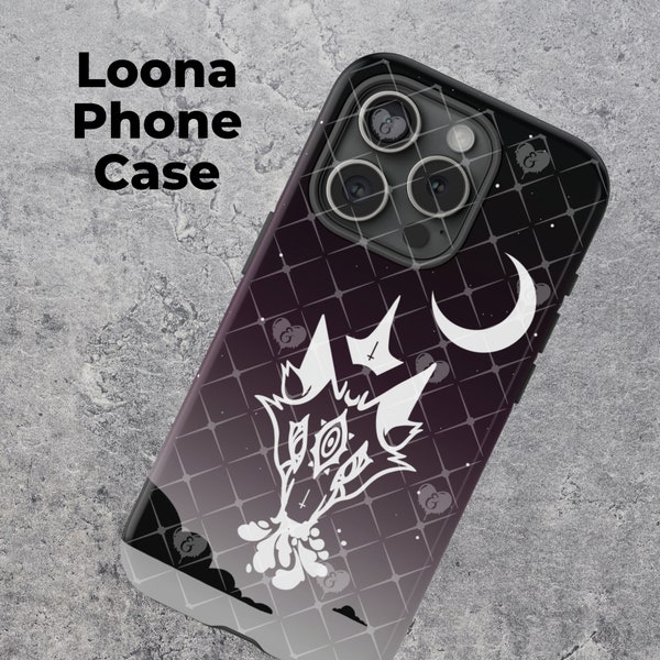 Loona Phone Case loona helluvaboss Helluva Boss Loona hellaverse loona helluva helluvaboss loona Hazbin hotel Hell of a boss Luna hell hound