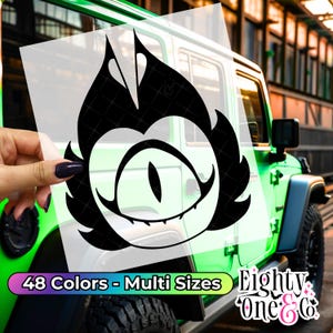 Hazbin hotel decal keekee sticker hazbin hotel stickers hazbin hotel sticker keekee hazbin hotel vinyl decal keekee hazbin hotel cat sticker