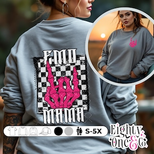 Emo Mama Sweatshirt - Rocker Vibes Alternative Tee - Mothers Day Gift