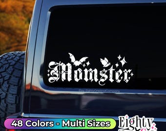 momster sticker Momster momster decal momsters halloween momster mom momster decal momster era momster stickers momster to be goth mom gifts