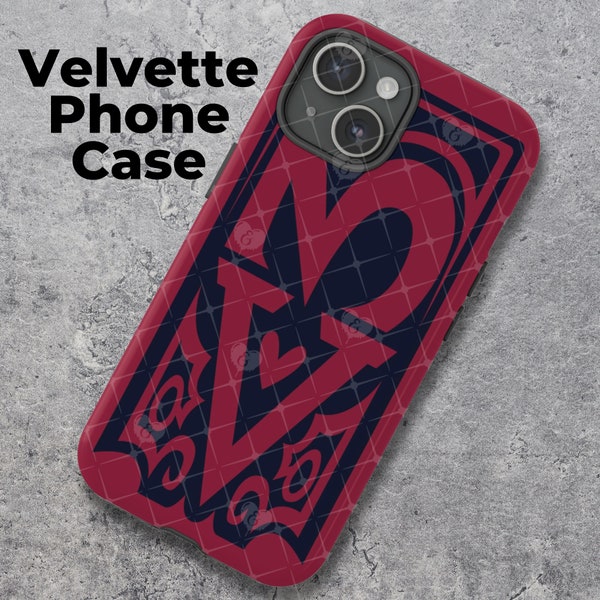 Velvette phone case Velvette Fan Art Velvette's phone Fanart Velvette Hazbin Hotel Inspired Art phone Hazbin Hotel phone case iphone case