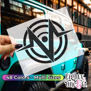 Vox Hazbin Hotel Vinyl Decal – Hazbin Hotel Car Sticker, Vox TV Demon Fan Art, Waterproof Laptop Decal