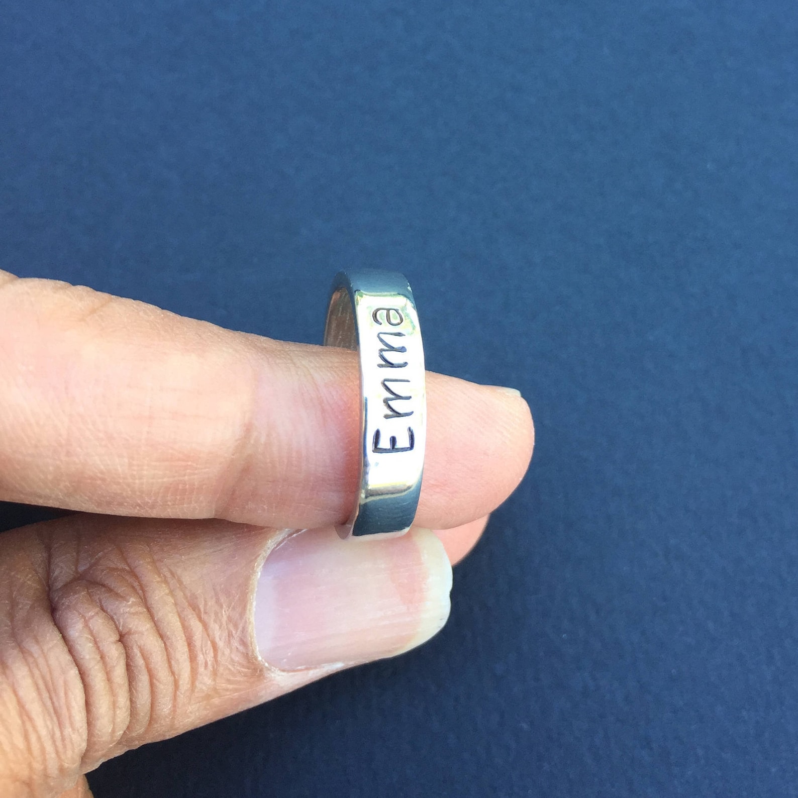 Name Ring Personalized Ring for Women Name Ring for Mom | Etsy