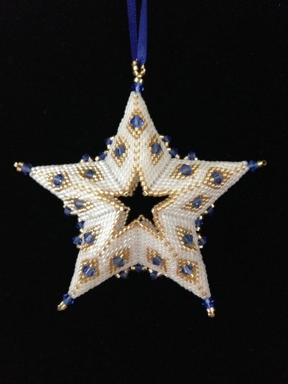 tutorial beaded christmas ornaments