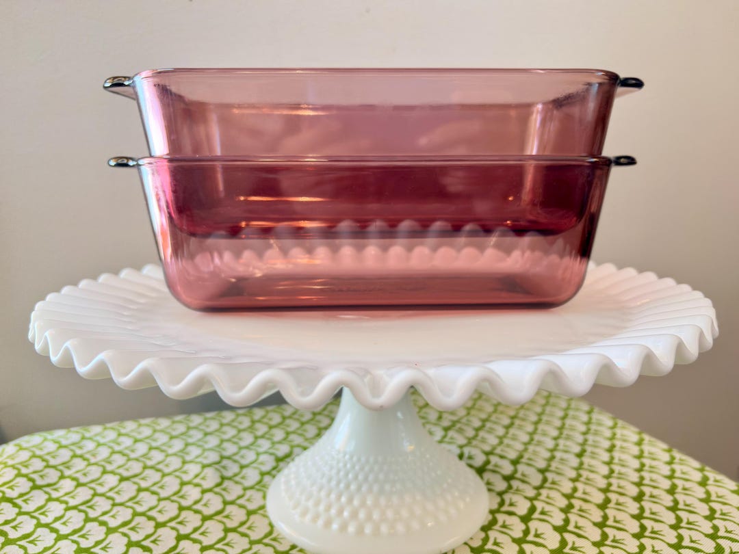 Pyrex Cranberry 1 - Pyrex 8